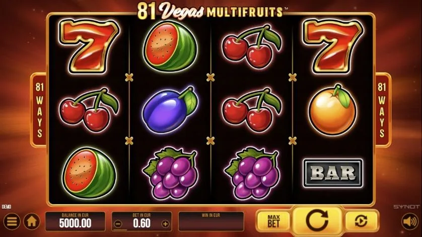 81 Famous MultiFruits slot