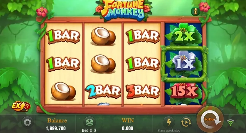 Fortune Monkey Tada Gaming slot