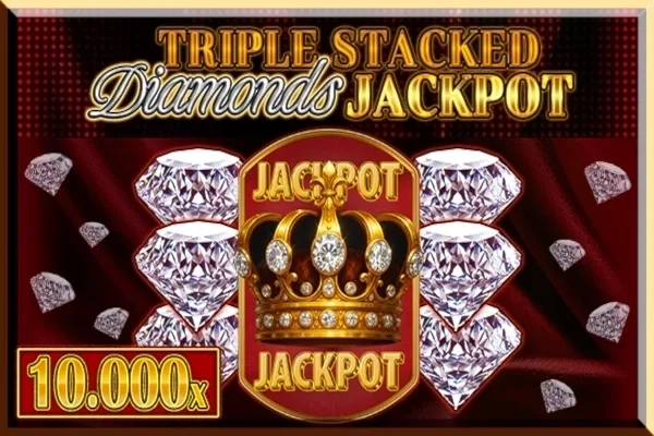 Triple Stacked Diamonds Jackpot slot