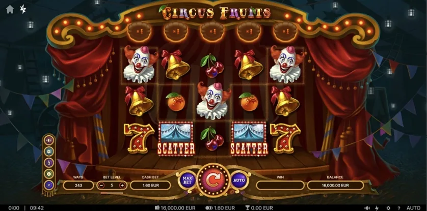 Circus Fruits slot
