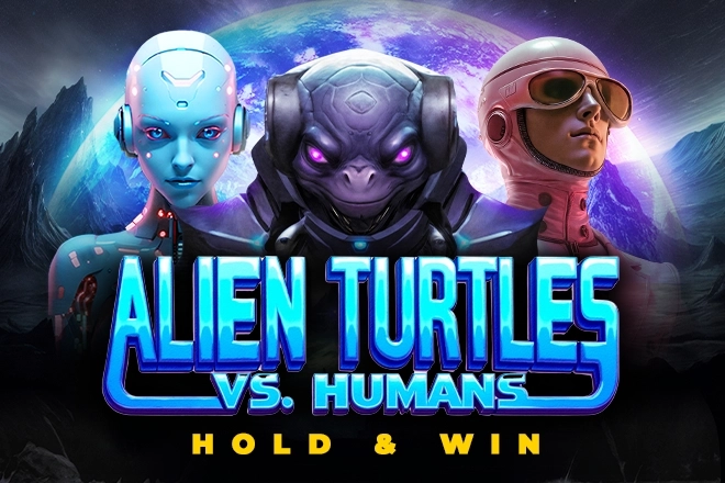 Alien Turtles vs. Humans slot