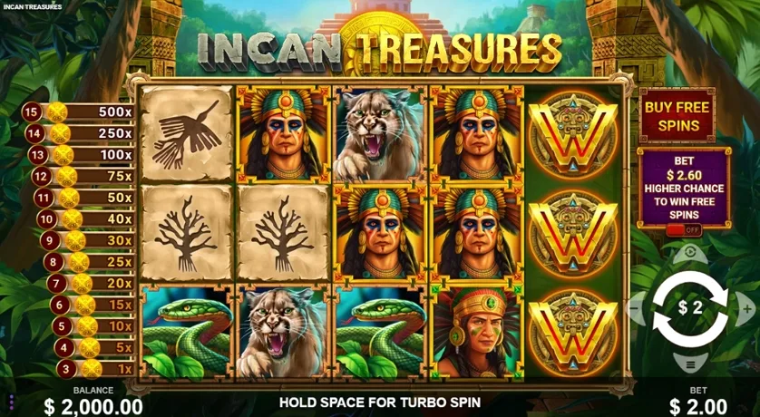 Incan Treasures slot