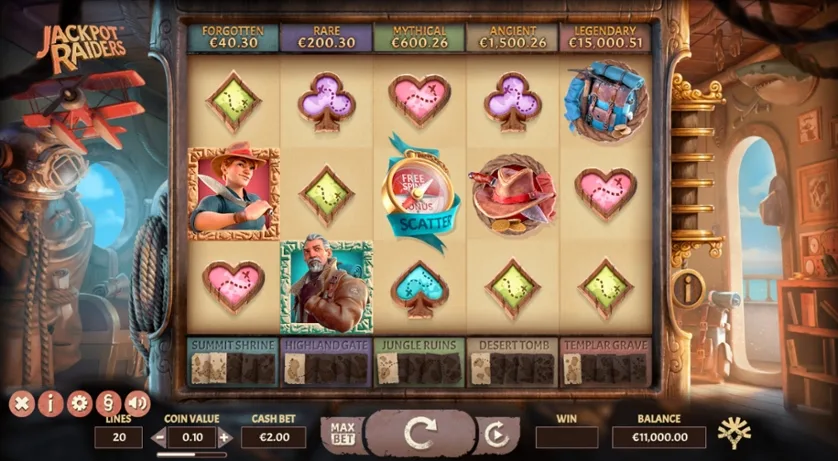 Jackpot Raiders slot