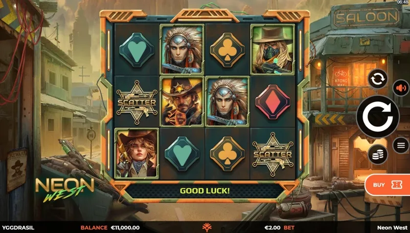 Neon West slot