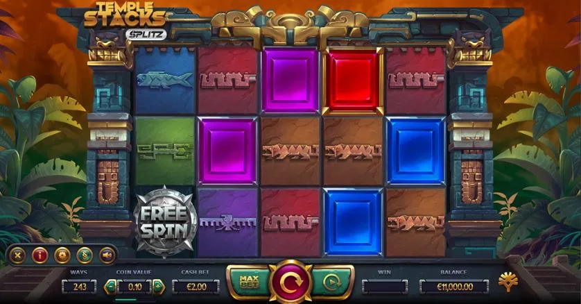 Temple Stacks slot