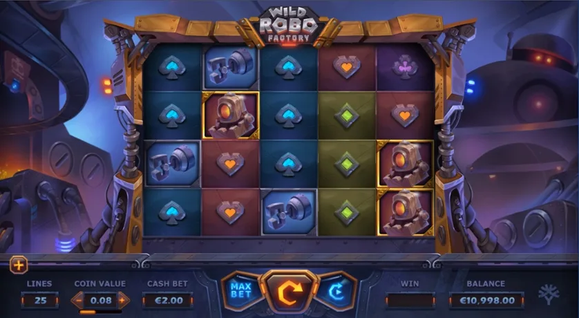 Wild Robo Factory slot