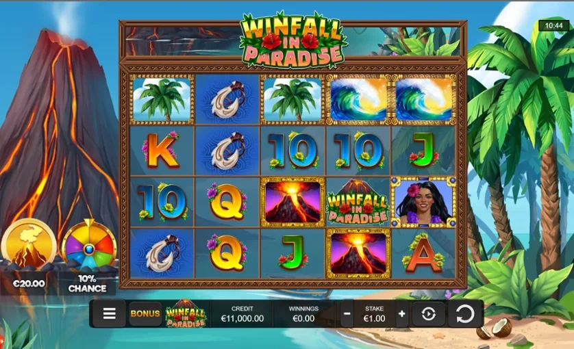Winfall in Paradise slot
